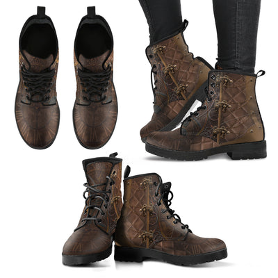 Steampunk Rustic Brown Boots (Women's)