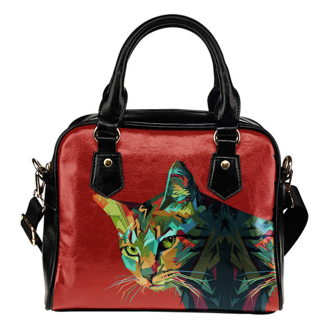 Grunge Cat Handbag
