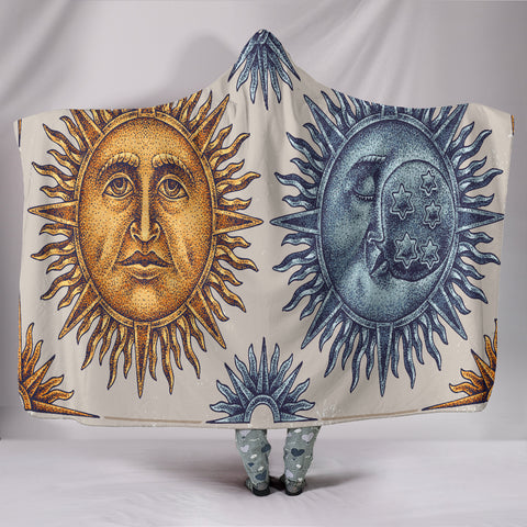 Sun & Moon Hoodie Blanket