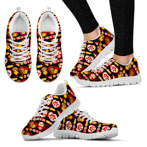 Veterinarian Women's Sneakers Style 2 (White)