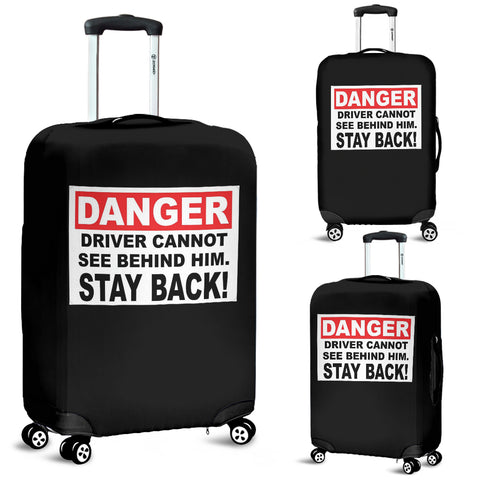 Danger Luggage Cover