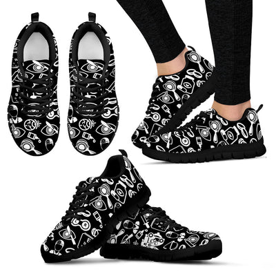 Optician Women's Sneakers Style 3 (Black)