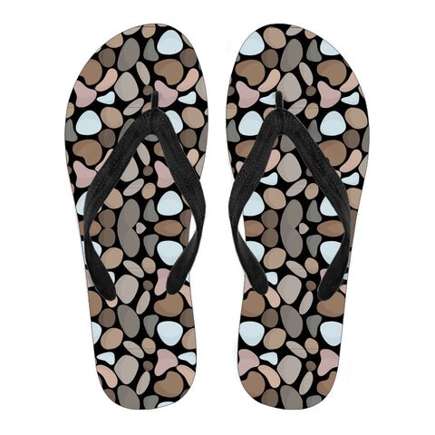 Stone Pattern Men's Flip Flops