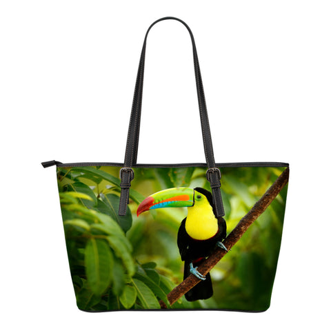 Toucan Leather Tote