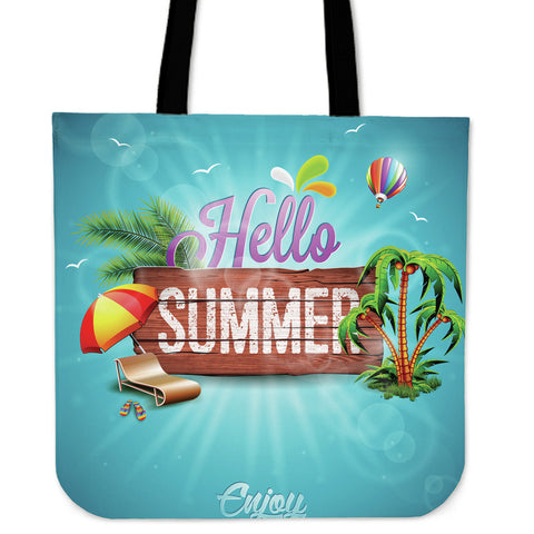 HELLO SUMMER TOTE BAG