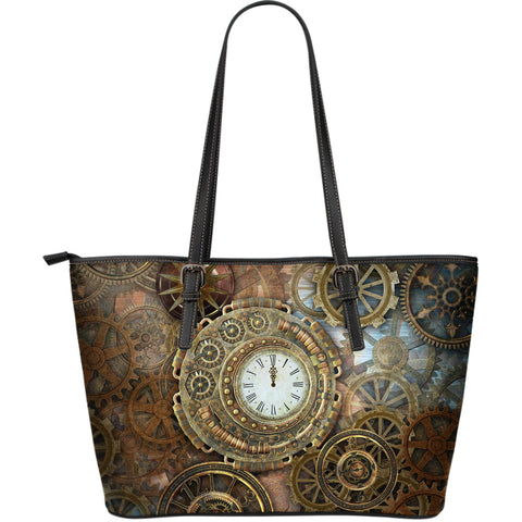 Clock & Cogs Large Tote