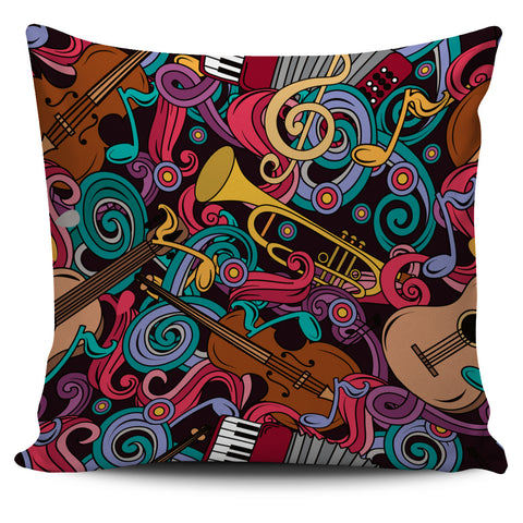 Instruments United Pillow Cover