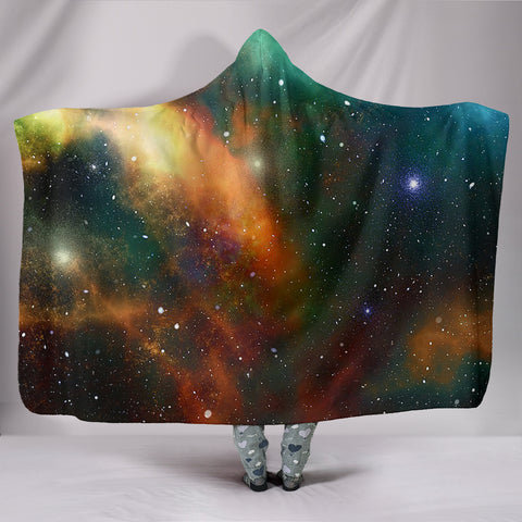Stunning Galaxy Hooded Blanket