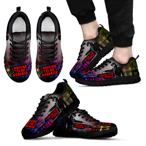 I Refuse To Be Average Men's Sneakers