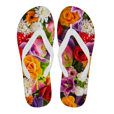 Flower  Women's Flip Flops