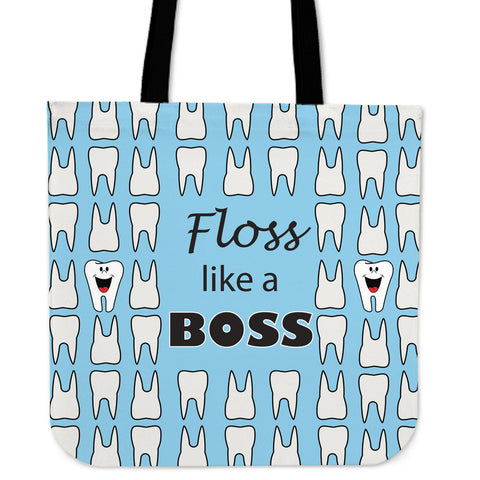 Floss like a BOSS Dental Tote Bag