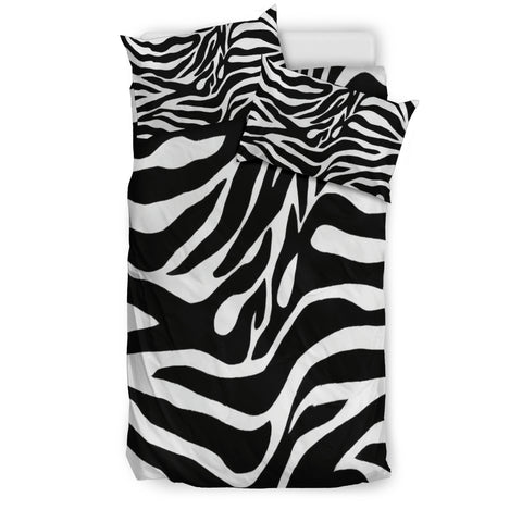 Zebra Print Bedding 3 Piece Set