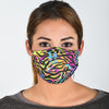 Painted Zebra Mask