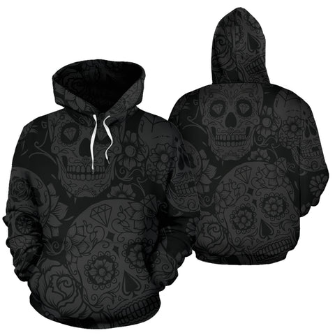 Dark Sugar Skull Hoodie