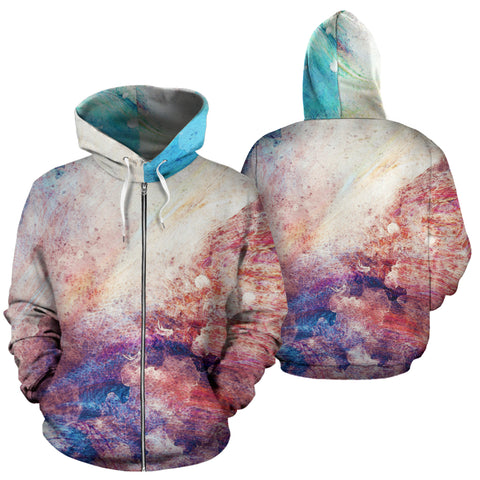 Zip-Up Hoodie Burst