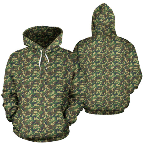 Hoodie Camouflage Print Men's
