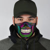 Neon Skull Face Mask