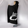 Love Cats Hooded Blanket