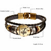 Zodiac Leather Bracelet