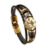 Zodiac Leather Bracelet