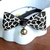 Cat Bow Tie With Bell Necktie Collar