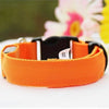 Nylon LED Dog Collar Offer,Night Safety Flashing Glow In The Dark Fluorescent Collars Pet Supplies