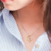 New Fashion Jewelry Silver Gold Cat Moon Necklace